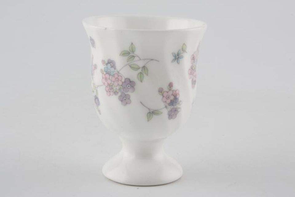 Wedgwood April Flowers Egg Cup 2" x 2 1/2"