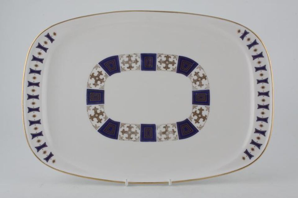 Spode Persia - Royal Blue - Y8085 Oblong Platter 12 3/4"