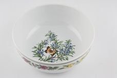 Royal Worcester Worcester Herbs Serving Bowl Pattern Inside and out 8" thumb 1