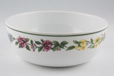 Royal Worcester Worcester Herbs Serving Bowl Pattern Inside and out 8" thumb 2