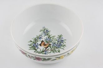 Sell Royal Worcester Worcester Herbs Serving Bowl Pattern Inside and out 8"