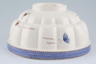 Wedgwood Sarah's Garden Jelly Mould Blue 8 1/4" x 7"