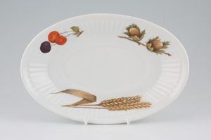 Royal Worcester Wild Harvest - Ribbed Sauce Boat Stand