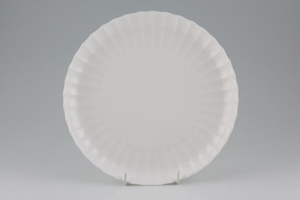Royal Worcester Warmstry - White Cake Plate 9"