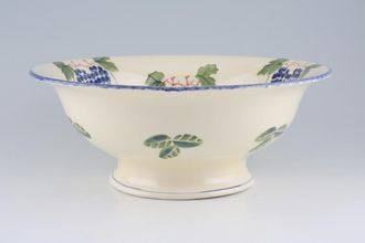 Poole Dorset Fruit Serving Bowl Grapes/Footed 12 3/8"