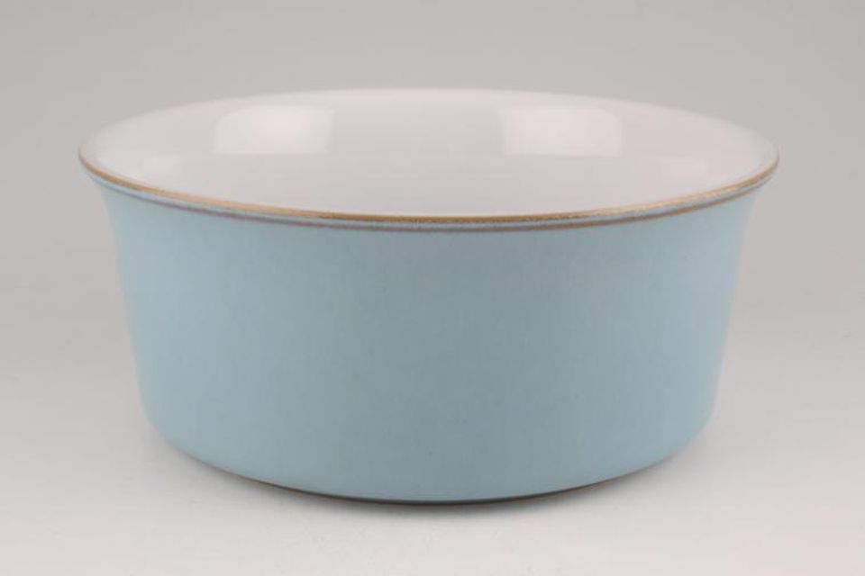 Denby Colonial Blue Soufflé Dish 8 1/4" x 3 3/8"