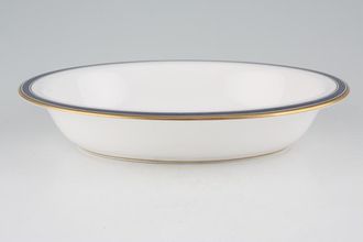 Spode Lausanne - Gold Edge Vegetable Dish (Open) Oval 9 1/4"