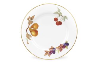 Sell Royal Worcester Evesham - Gold Edge Salad/Dessert Plate Pears, cherries, blackberries 8 1/4"