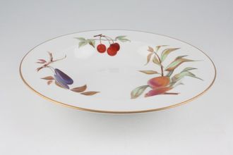 Sell Royal Worcester Evesham - Gold Edge Rimmed Bowl Plums, Peach, Cherries 10 1/2"