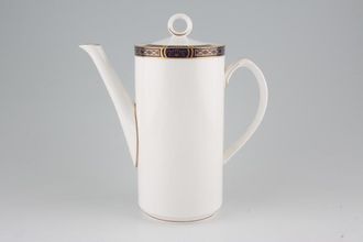 Sell Royal Worcester Mountbatten Cobalt Blue - Gold Edge Coffee Pot