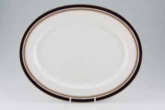 Sell Aynsley Embassy - Cobalt - Smooth Rim Oval Platter 15 3/4"
