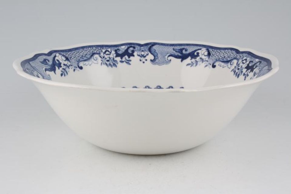 Masons Willow - Blue Serving Bowl 8 3/4"