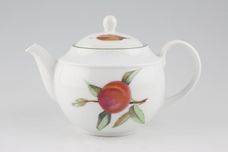 Royal Worcester Evesham Vale Teapot Malvern - Peach, Cherries 1pt thumb 1