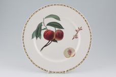 Queens Hookers Fruit Dinner Plate Peach - sizes may vary slightly 11" thumb 2