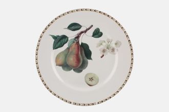 Queens Hookers Fruit Dinner Plate Pear - sizes may vary slightly 11"