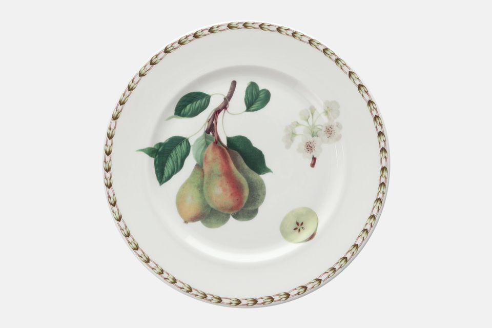 Queens Hookers Fruit Salad/Dessert Plate Pear 8 5/8"