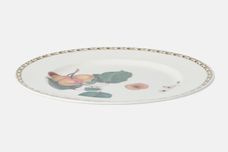 Queens Hookers Fruit Salad/Dessert Plate Apricot 8 5/8" thumb 2