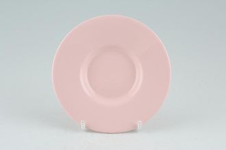Wedgwood Alpine Pink - Plain Edge Coffee Saucer Can saucer 4 5/8"
