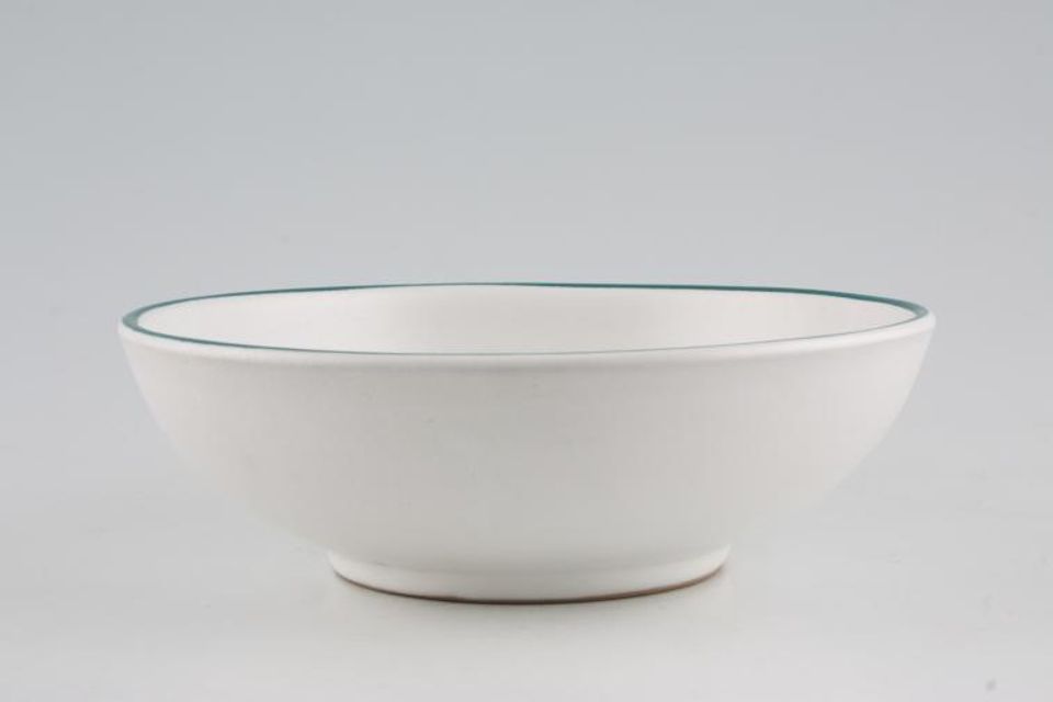Denby Greenwheat Soup / Cereal Bowl Shallower - approx 2 1/8" high - sizes may vary slightly 6 3/4"