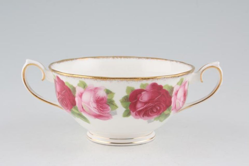 Royal Albert Old English Rose - New Style Soup Cup 2 handles