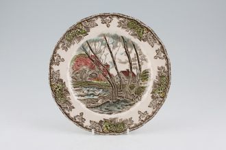 Johnson Brothers Friendly Village - The Salad/Dessert Plate Willow by the Brook 7 3/4"