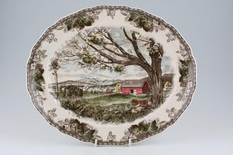 Sell Johnson Brothers Friendly Village - The Oval Platter Harvest Time 13 1/2"