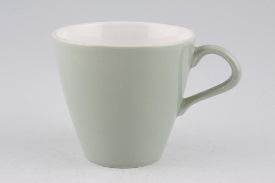 Poole Celadon Green Teacup White Inside 3 1/8" x 2 7/8"