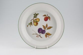 Royal Worcester Evesham Vale Pie Dish Round - Plums and Pears 10 1/2"