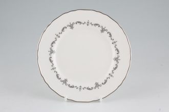 Royal Worcester Silver Chantilly Tea / Side Plate 6"