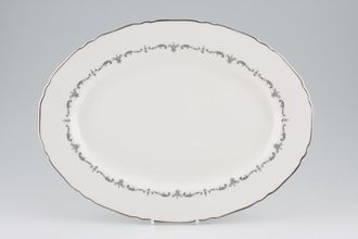 Sell Royal Worcester Silver Chantilly Oval Platter 16"