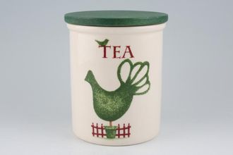 Sell Cloverleaf Topiary Storage Jar + Lid Tea 5" x 5 3/4"