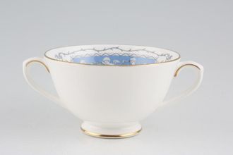Sell Coalport Revelry - Blue Soup Cup 2 handles, no gold line