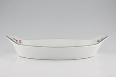 Royal Worcester Evesham Vale Serving Dish Oval Eared 14" thumb 1