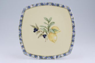 Sell Royal Doulton Carmina - T.C.1277 Plate Square. Lemons and olives 9"