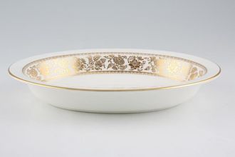 Sell Wedgwood Gold Damask Vegetable Dish (Open) 10"