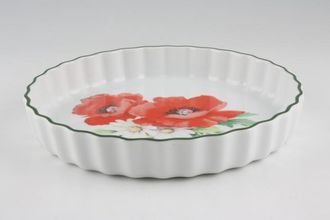 Sell Royal Worcester Poppies Flan Dish 9"