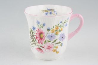 Sell Shelley Wild Flowers - Pink edge Teacup 3 1/4" x 3 1/8"