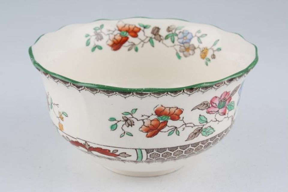 Spode Chinese Rose - Old Backstamp Sugar Bowl - Open (Tea) 4 1/4"