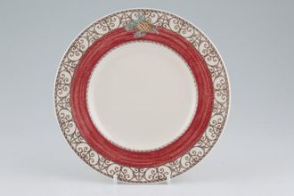 Wedgwood Sarah's Garden - Christmas Tea / Side Plate red 7 1/4"