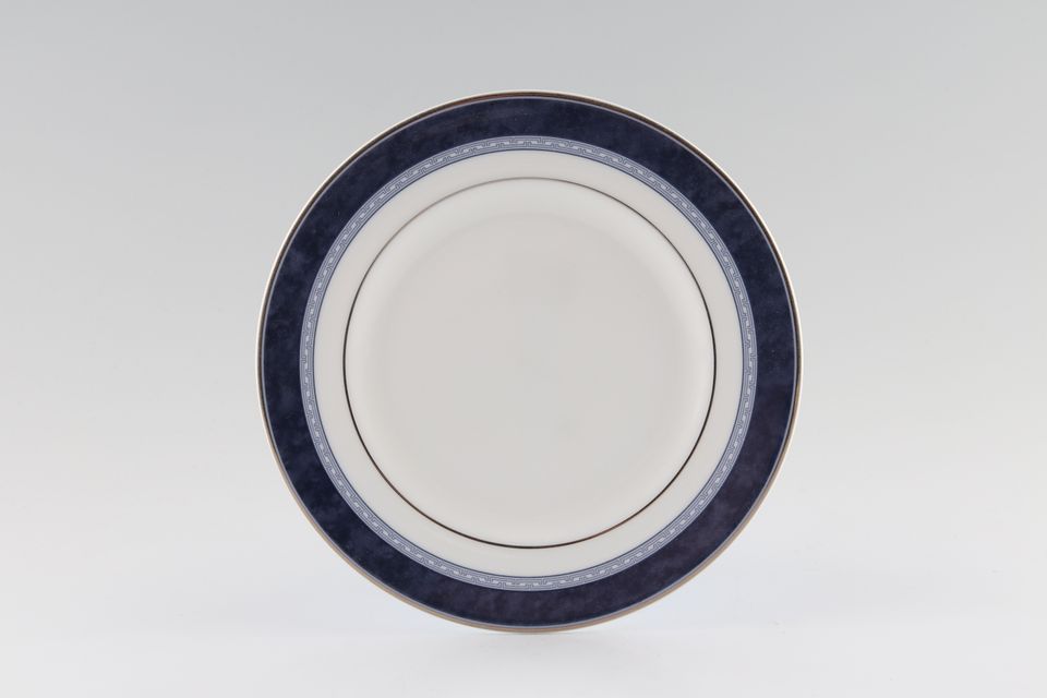 Royal Doulton Blue Marble Tea / Side Plate Royal Doulton Backstamp 6 3/4"