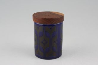 Hornsea Heirloom - Blue Pepper Pot Wooden Lid 2 1/2"