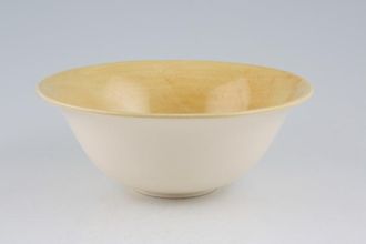 Poole Fresco - Yellow Soup / Cereal Bowl Wash Yellow 6 5/8"
