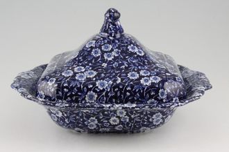 Sell Burleigh Blue Calico Vegetable Tureen with Lid Square