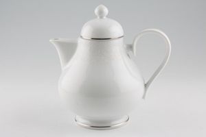 Noritake Guenevere - Silver Edge Teapot