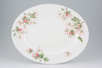 Wedgwood Apple Blossom Oval Platter 14"