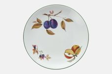 Royal Worcester Evesham Vale Breakfast / Lunch Plate Coupe Shape - Apples, Plums, Blackberries 8 1/2" thumb 1