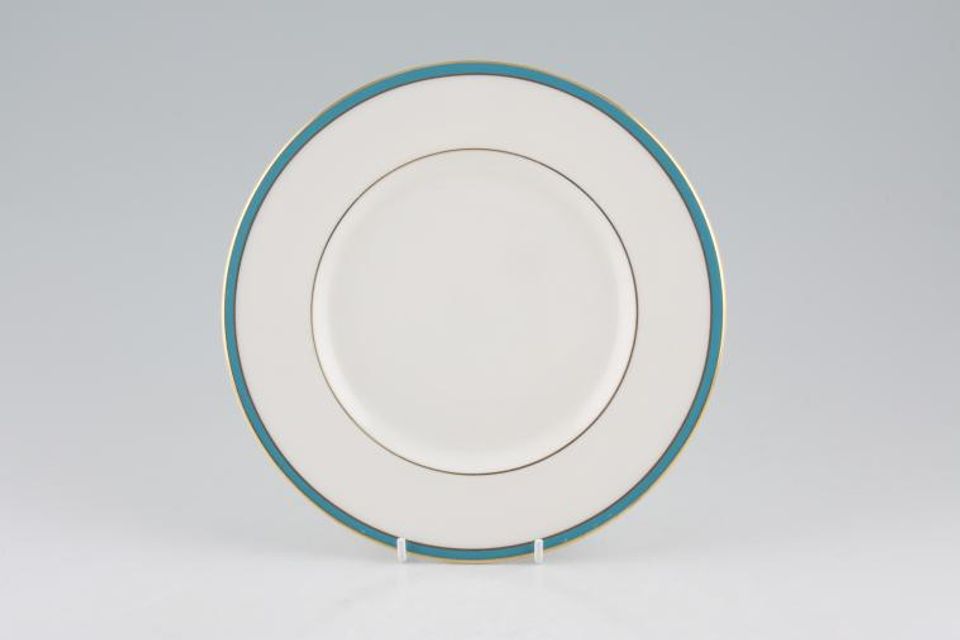 Minton Saturn - Turquoise Breakfast / Lunch Plate 8"