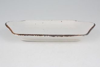 Midwinter Creation Butter Dish Base Only Oblong - Eared 8"