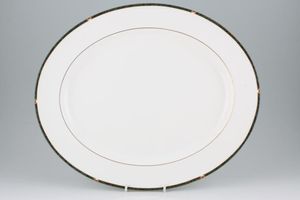 Royal Worcester Carina - Green Oval Platter