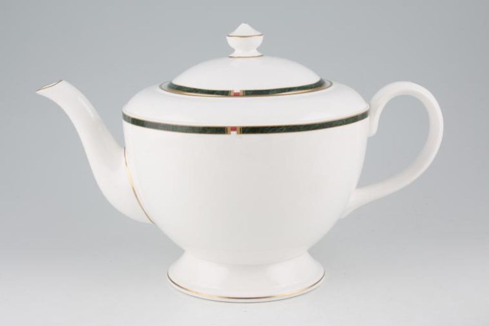 Royal Worcester Carina - Green Teapot 2pt